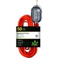 Gogreen GoGreen Power, GG-36750, 50 Ft Portable Hand Lamp - Orange GG-36750